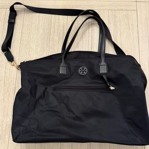 Tory Burch nylon weekender bag